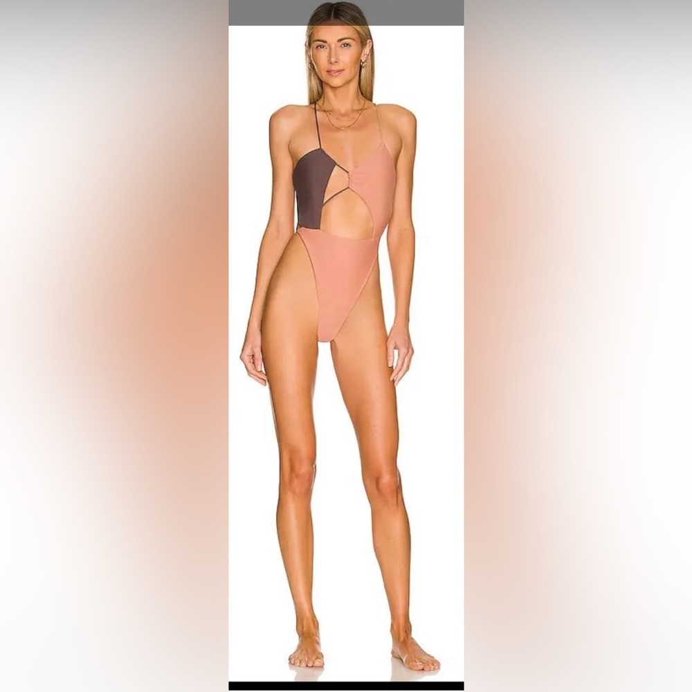 1. Lovewave one piece cutout swimsuit size small nwt
